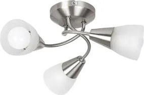Rabalux beltéri mennyezeti lámpa e14 3x40w szatin króm connor