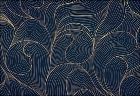 Flizelin tapéta falra Prémium hullámos motívum 152x104 Ragasztó