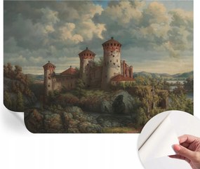 Öntapadós fotótapéta Falra 3D Loft Romantikus táj 312x219 cm