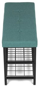 Zöld Fém Cipős Szekrény. ABO-W2015 GRN