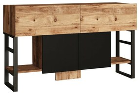 Miam Atlantic Pine konzolasztal szekrénnyel