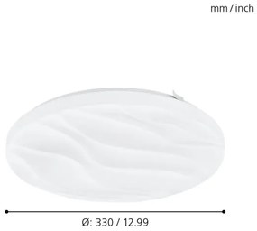 Eglo 99343 - LED Mennyezeti lámpa BENARIBA LED/14,6W/230V