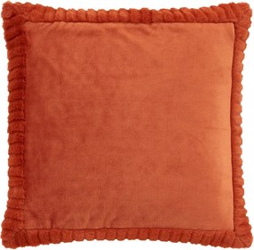 Mikroplüss díszpárna 55x55 cm Velvet and Faux Fur – Catherine Lansfield