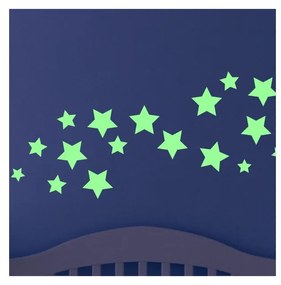 Simple Stars sötétben világító matrica - Ambiance