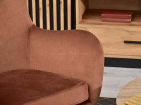 Fotel Nesia (réz + fekete). 1110324