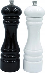 2 db-os Bors- És Sódaráló Készlet Fa Kézi Sószóró