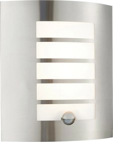 ENDON 75931 BIANCO Modern Kültéri Fali Lámpa Opál, Szálcsiszolt Acél LED IP44