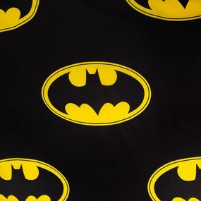 Egyszemélyes pamut gyerek ágyneműhuzat 140x200 cm Batman "The Emblem" – Jerry Fabrics