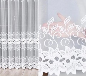 Bastia jacquard függöny mintás 648107 200x220cm egyenes (kész) szegéllyel