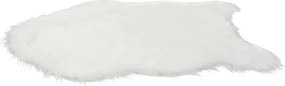 Műszőrme, fehér, 60x90, EBONY TYP 1