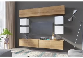 Faliszekrény PAVO 34x34 cm fényes fehér