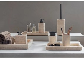 Bézs kő szappanadagoló 250 ml Travertine – Mette Ditmer Denmark