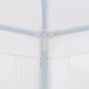 fehér PE rendezvénysátor 3 x 9 m