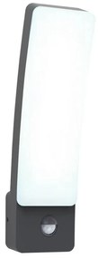 Lutec Kira kültéri falilámpa mozgásérzékelővel, 18W LED, 4000K, 1100 lm, IP54