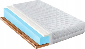 70x140x15 Gyerek Matrac Hab Visco És Kókusz Pl