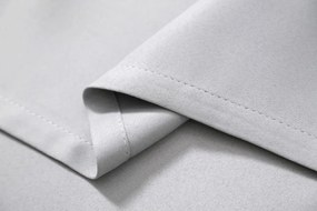 Világosszürke OXFORD függöny 140x270 cm Felfüggesztés: Hullámos sínszalag