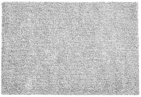 Szürke hosszú szálú szőnyeg 140 x 200 cm DEMRE Beliani