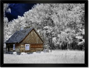 Poszterek keretben 40x30 Rönkház