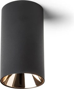 RENDL CANTO stropní bez dekoračního kroužku černá 230V LED GU10 8W