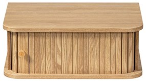 Natúr színű függő éjjeliszekrény borovi fenyő dekorral Jena – WOOOD