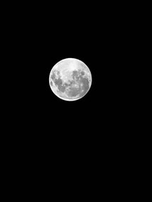 Művészeti fotózás Full moon,City of Cape Town Metropolitan, Casey Lee / 500px, (30 x 40 cm)