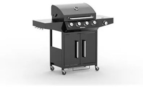 Riwall PRO RGG 41 - gázüzemű grillsütő 15 kW, 4+1 gázégővel(GB01A2401114B_hu)