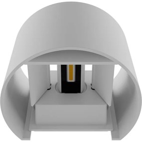 APLED - LED Kültéri fali lámpa OVAL 2xLED/3W/230V IP65