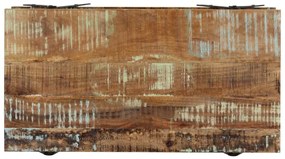 Tömör újrahasznosított fa dohányzóasztal 115 x 60 x 40 cm