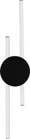 Eglo 902123 - VENTICELLO LED fali lámpatest LED/20W/230V + LED/0,91W fekete