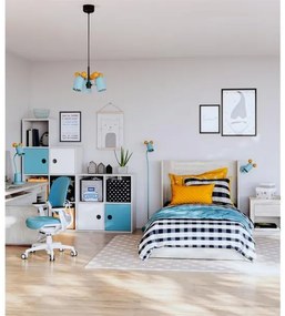 Lámpa Állólámpa MOUSE , 0314, max.250V, 50/60Hz, 1*E27, max.25 W, IP20, átmérő 8 cm, kék