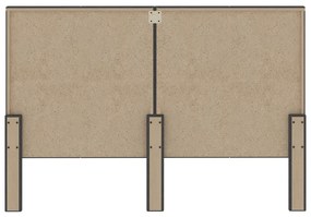 sötétszürke szövet fejvég 180 x 200 cm