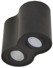 Spotlámpa SIROCO 2xGU10/30W/230V fekete