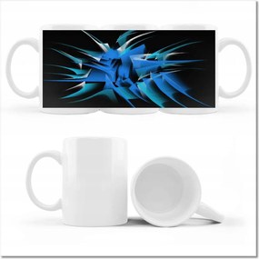 Fényképes bögre Tüskés absztrakt