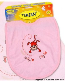 terjan előke, nagy, krémszínű