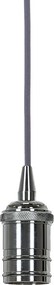 Italux ATRIUM DS-M-036 CHROME Függőlámpa 1x60W/E27