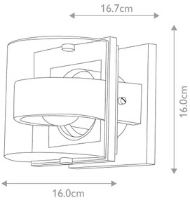 Elstead - Kültéri fali lámpa FRIDA 1xE27/60W/230V IP54