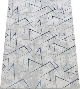 Szőnyeg 240x330 Krémszürke Gránátalmával Kék Modern Nappaliba