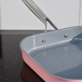 Grill serpenyő kerámia felülettel ø 28 cm Meda 3.0 – FABINI