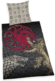 Herding Pamut ágynemű Game of Thrones, 135 x 200cm, 80 x 80 cm