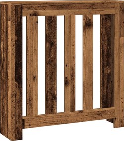 vidaXL antik fa színű szerelt fa radiátorburkolat 78 x 20 x 82 cm