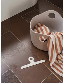 Narancssárga-bézs frottír bio pamut fürdőlepedő 70x140 cm Arto – Blomus