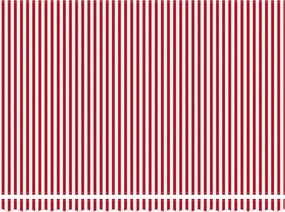 Behúzható napellenző Piros és Fehér 450 × 350 cm