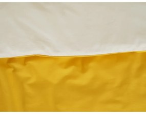 B.E.S. Petrovice Pamut ágynemű Double face mustár/kávé