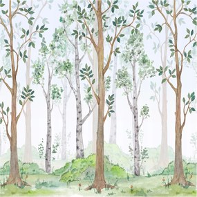 Méretre Szabott Fotótapéta Gyerekeknek Gyerek erdő