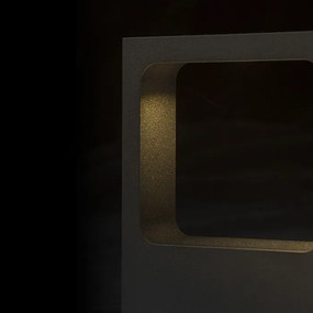 RENDL LEA nástěnná černá 230V LED 6W 3000K