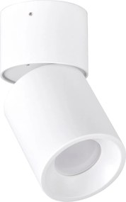 Mennyezeti lámpa Led Falra szerelhető lámpatest Mozgatható szem spot cső GU10 fehér Nixa