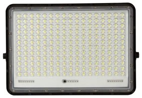 LED Kültéri napelemes reflektor LED/30W/3,2V 6400K fekete + + távirányító