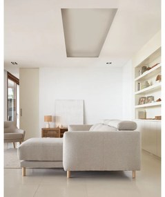 Bézs sarokkanapé (jobb oldali) Singa - Kave Home