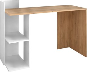 Polcos íróasztal 118x75x112cm barna FUR1239-1