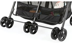 Chicco - Babakocsi ikreknek OHLALA TWIN Black Éjjel fekete